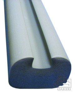 Gared Performance Sports Systems Narrow Channel Backboard Padding, Grey [NCEGRY-PR]