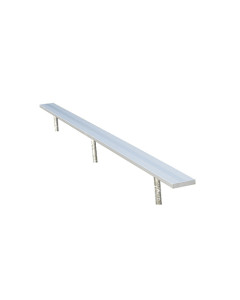 NRS PERMANENT BENCH W/O BACKREST (IN-GROUND), Seat Count: 5