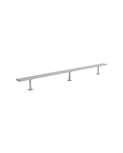 NRS PERMANENT BENCH W/O BACKREST (SURFACE MOUNT), Seat Count: 16