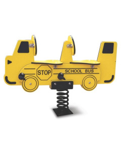 Childforms 2-SEAT SCHOOL BUS SPRING RIDER