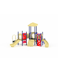 Childforms Alpine Crawler Playground Structure-Blue