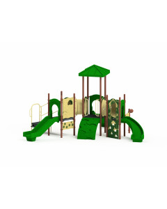 Childforms Alpine Crawler Playground Structure-Brown