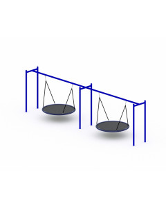 Childforms 2-Bay Bird Nest Swing