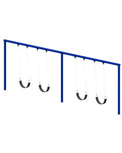 Childforms 5" OD Single Post Swing (3 Bay)