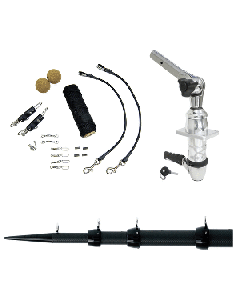 TIGRESS XD TOP MOUNT SYSTEM 15' SILVER OUTRIGGERS ELITE [88824]