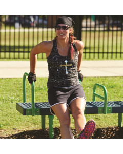 ActionFit Bench Dip Station & UP197 sign